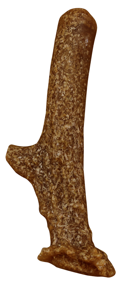 Pet Qwerks Wood Antler Smoked Cheese S 11 cm