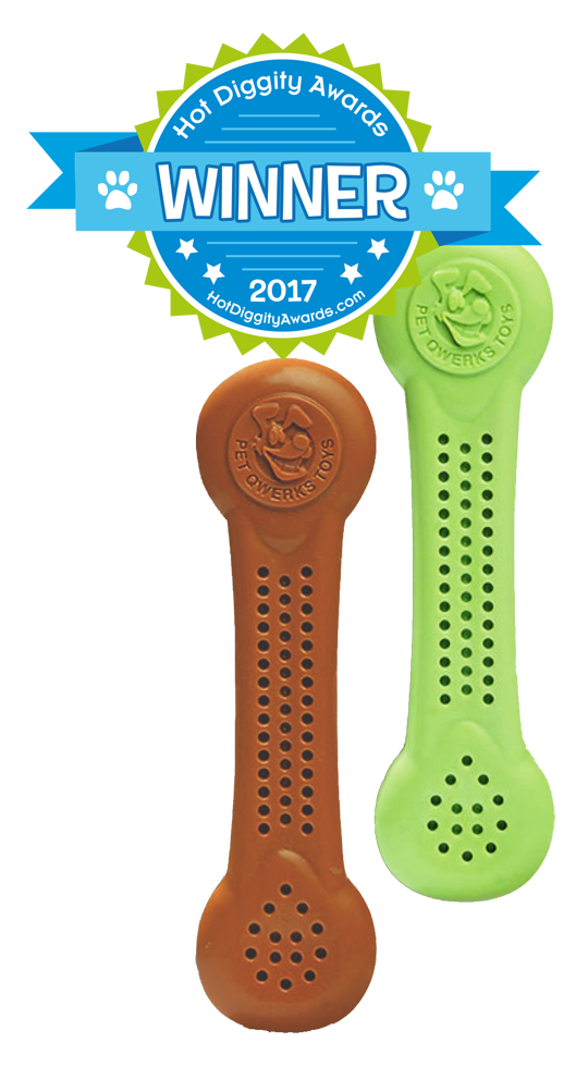 Pet Qwerks Flavorit Nylon Peanut Butter Bone S 10 cm 2 pcs.