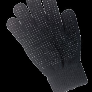 Rijhandschoen Magic Grippy zwart kids