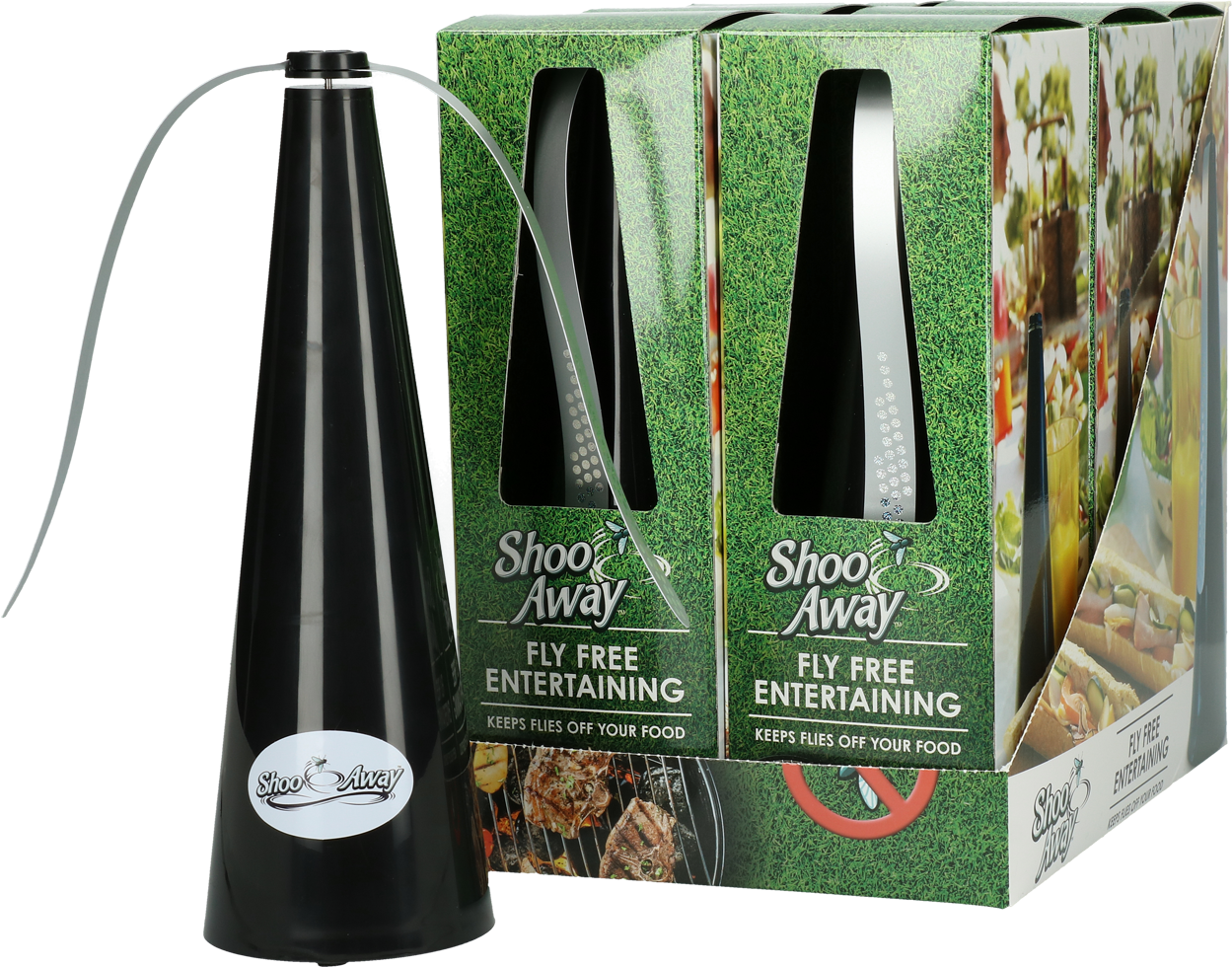 ShooAway (houdt vliegen weg van uw eten)