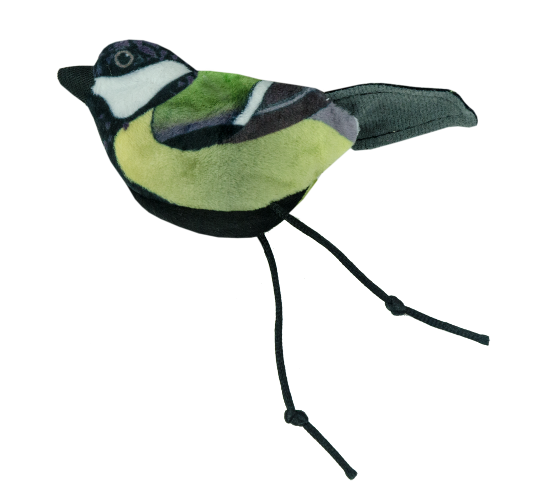 Wild Life Cat Great Tit (Koolmees)