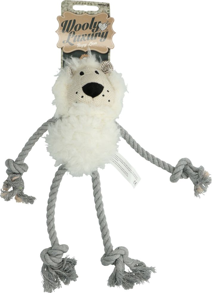 Wooly Luxury Ropy Leeuw Wit