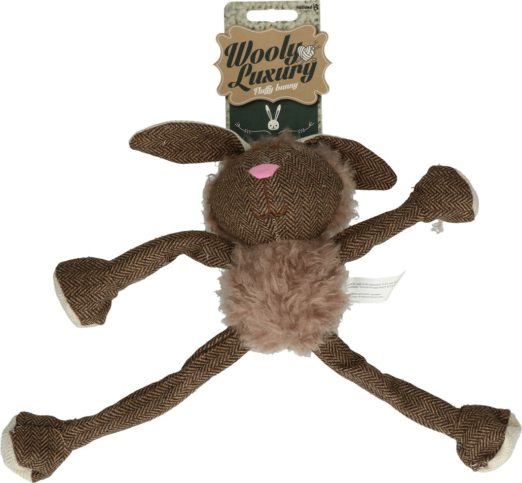 Wooly Luxury Fluffy Konijn Bruin