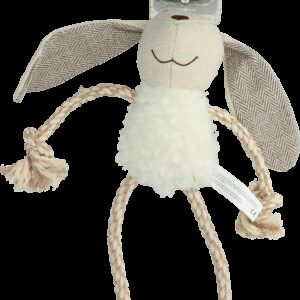 Wooly Luxury Ropy Konijn Wit
