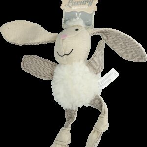 Wooly Luxury Flatfeet Konijn Wit