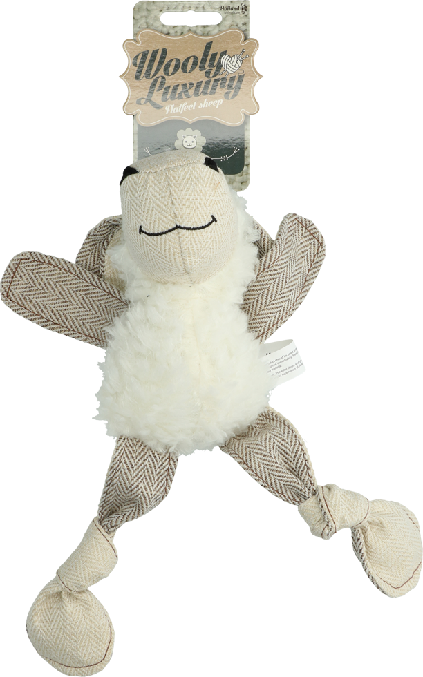 Wooly Luxury Flatfeet Schaap Wit