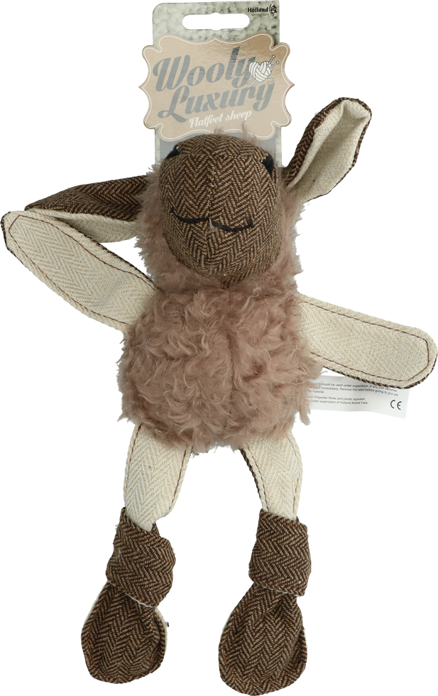 Wooly Luxury Flatfeet Schaap Bruin