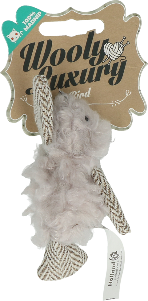 Wooly Luxury Vogel Grijs