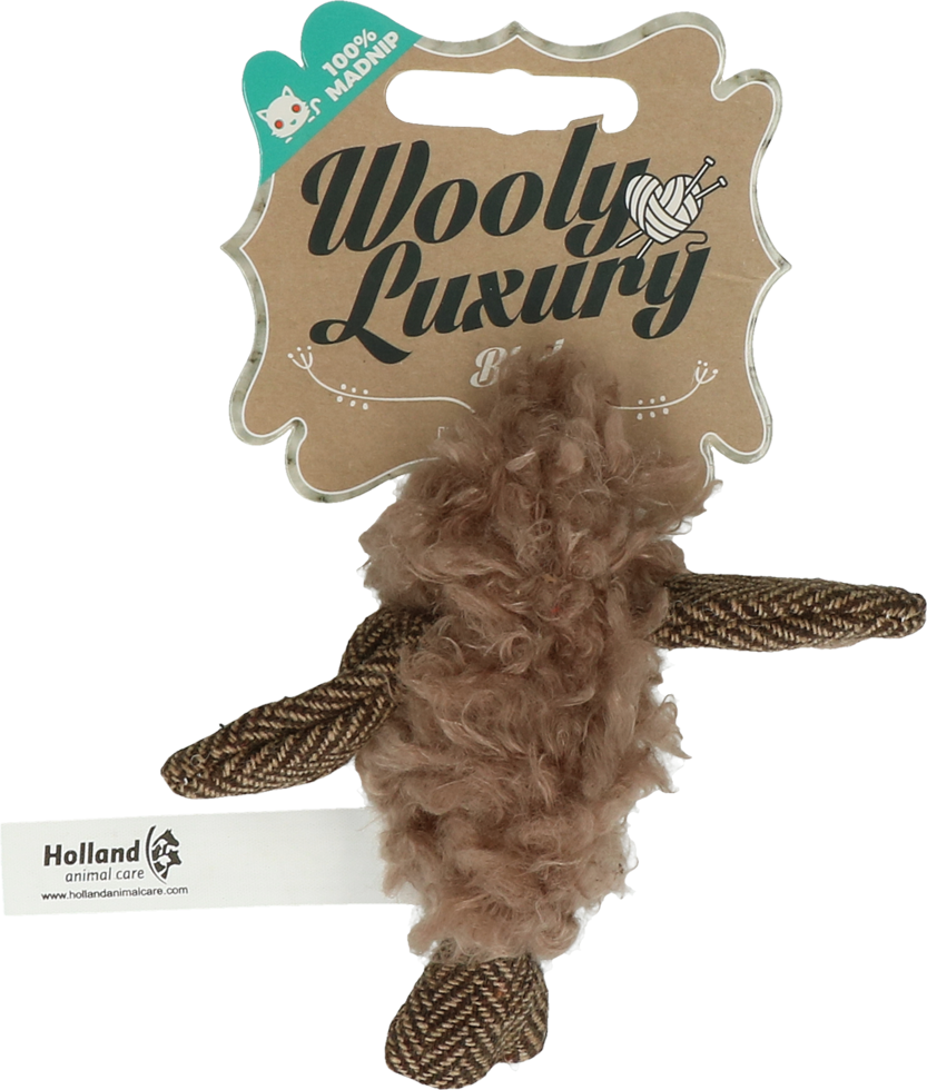 Wooly Luxury Vogel Bruin