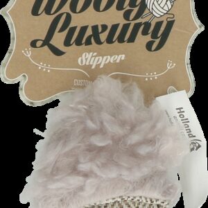 Wooly Luxury Slipper Grijs
