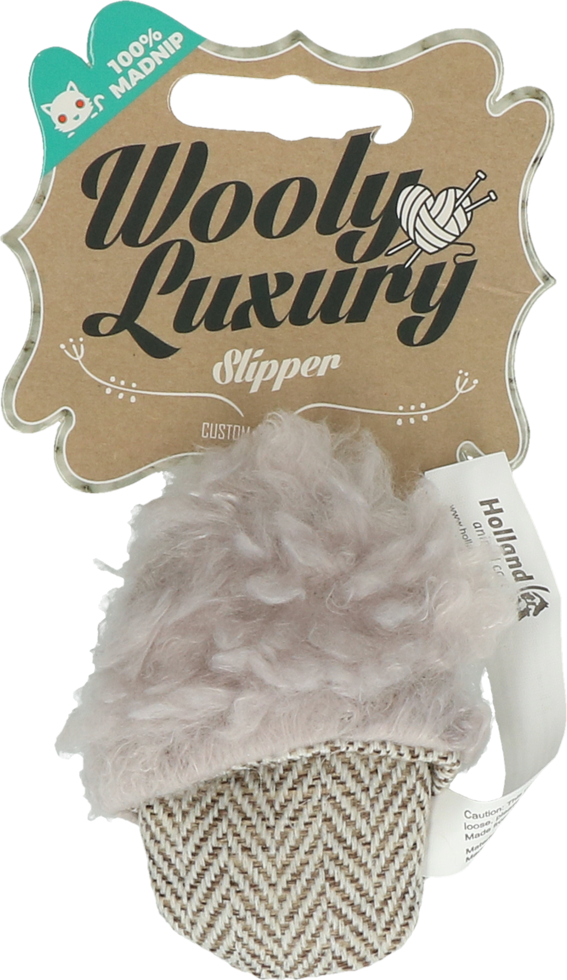 Wooly Luxury Slipper Grijs