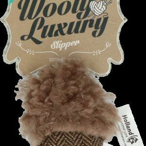 Wooly Luxury Slipper Bruin