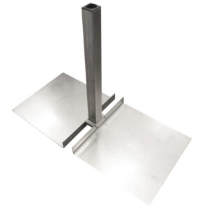 Birdshield Grondplaat RVS