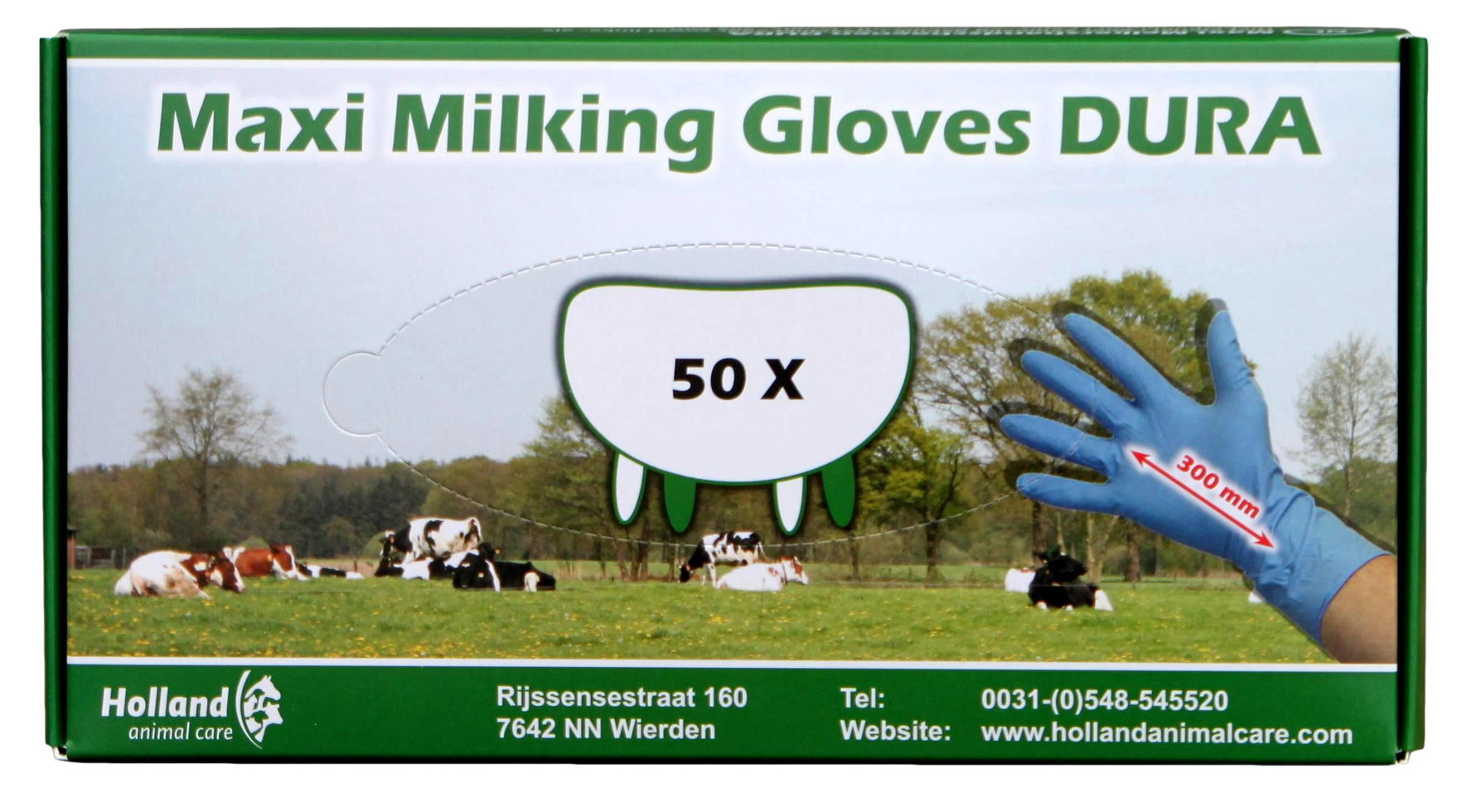 Maxi Milking Gloves Dura 300mm M    7-8