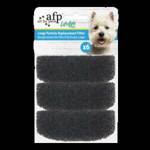 AFP Lifestyle 4 Pet -6 st vervangingsfilter voor grote deelt