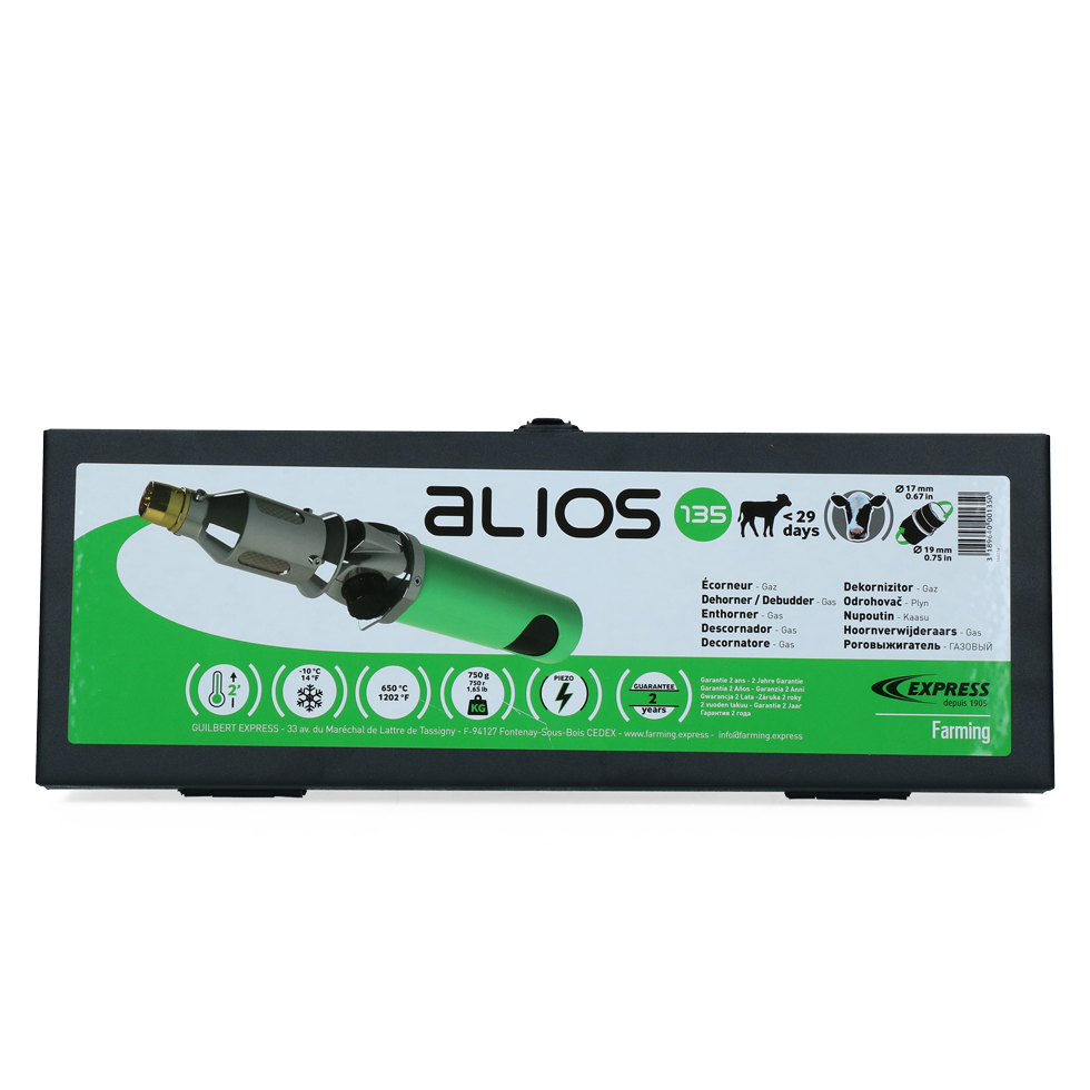 Express Alios staaf onthoorner kalf op gas 17/19 mm - Afbeelding 2